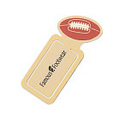Gold Plated Metal Football Bookmark